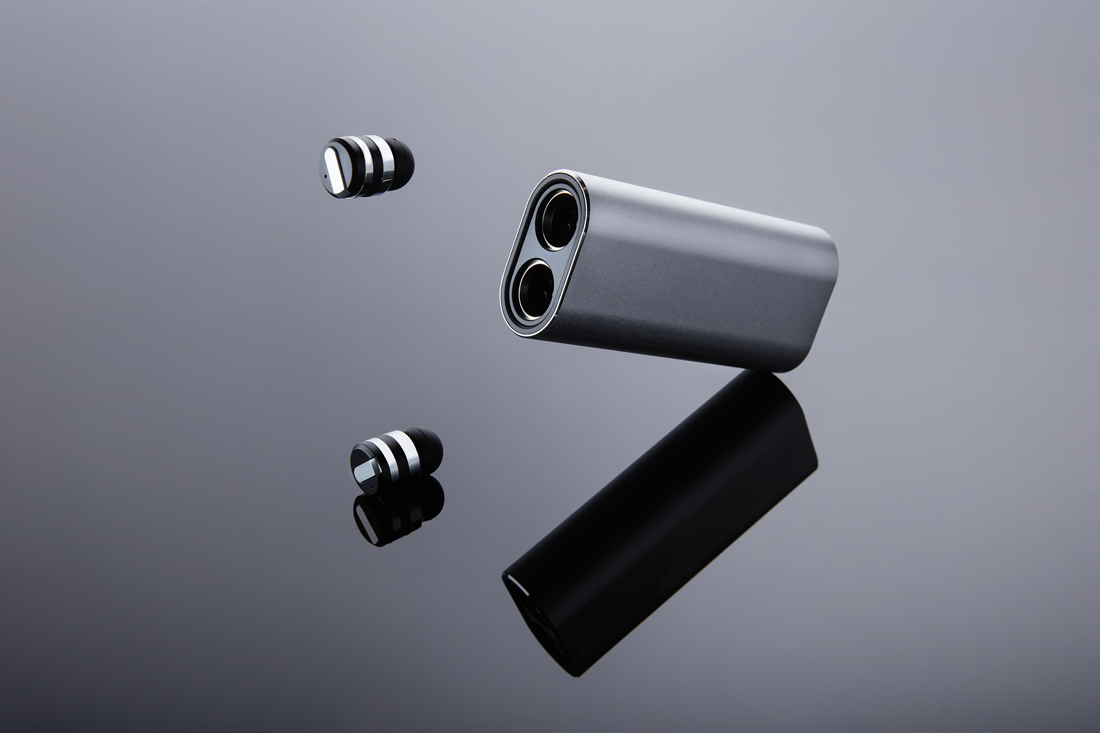 BULLET2.0 STEREO EARBUDS + HIGH CAPACITY 2100mAh CHARGING CASE